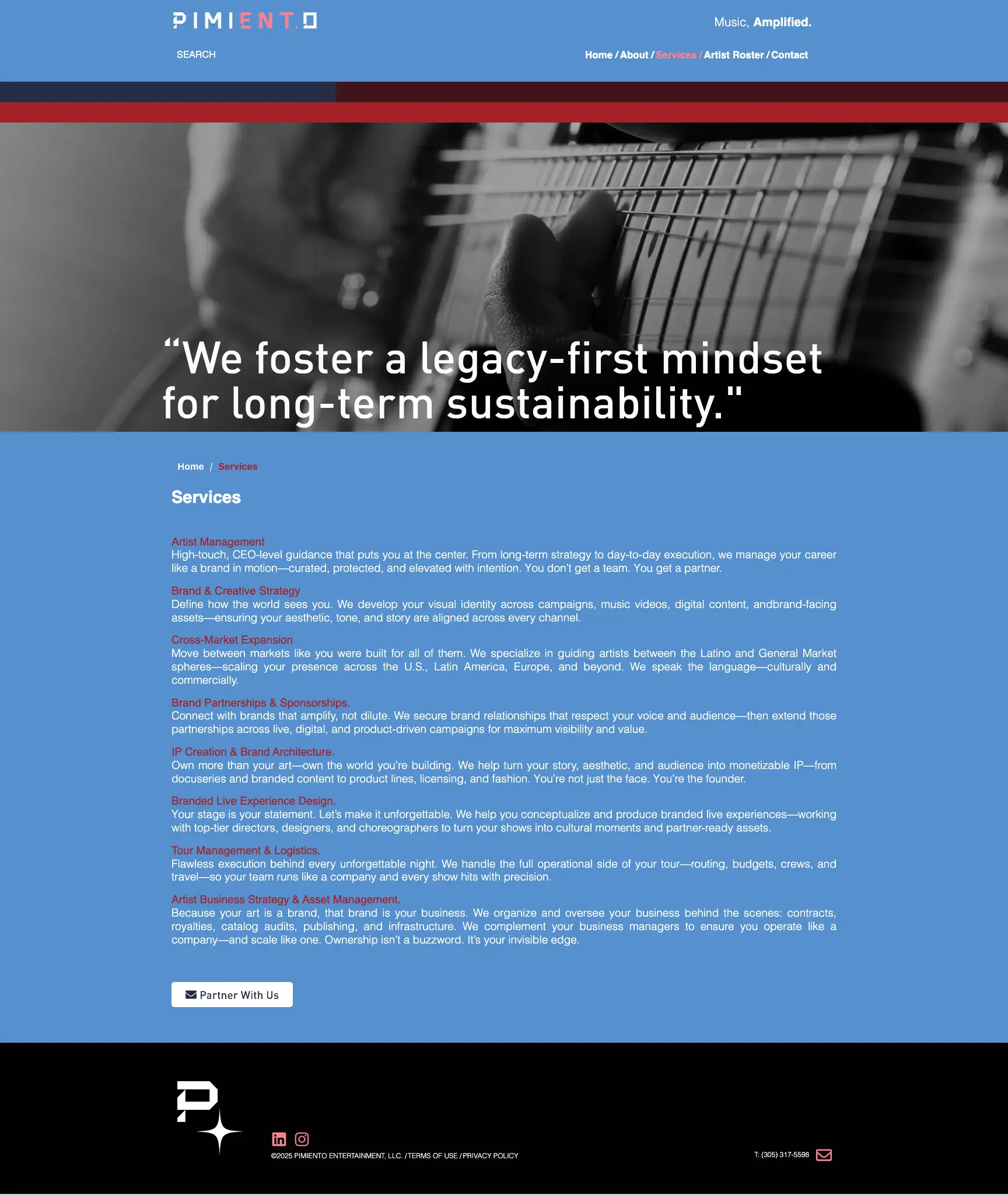 Services – Pimiento Entertainment copia