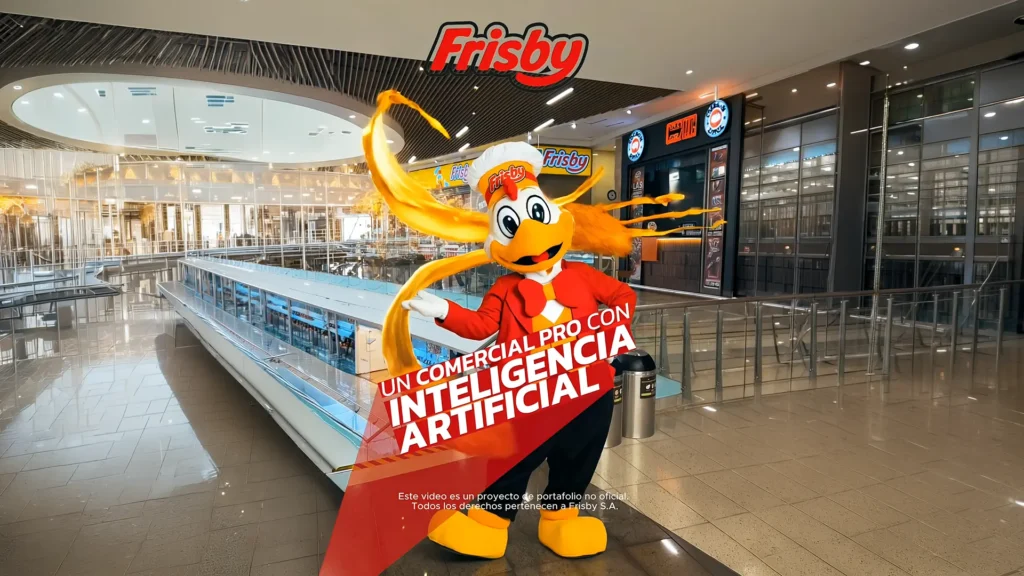 Comercial para Frisby con Inteligencia Artificial